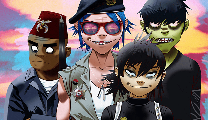 На Netflix выйдет абстрактный мультфильм о Gorillaz